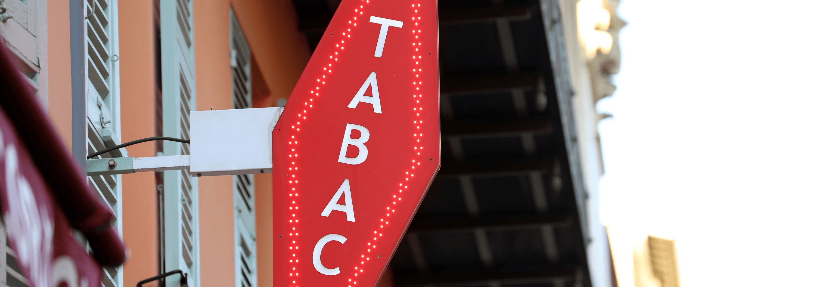 Enseigne d'un bureau de tabac
